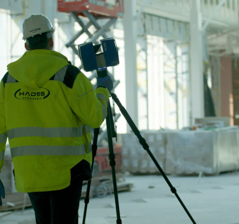 Geodeesia, laserskaneerimine